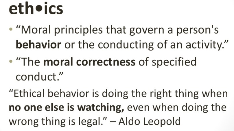 ethics