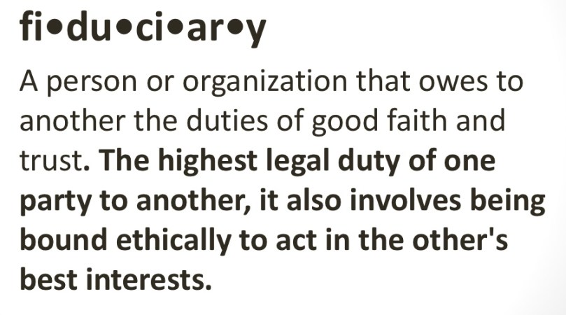 fiduciary
