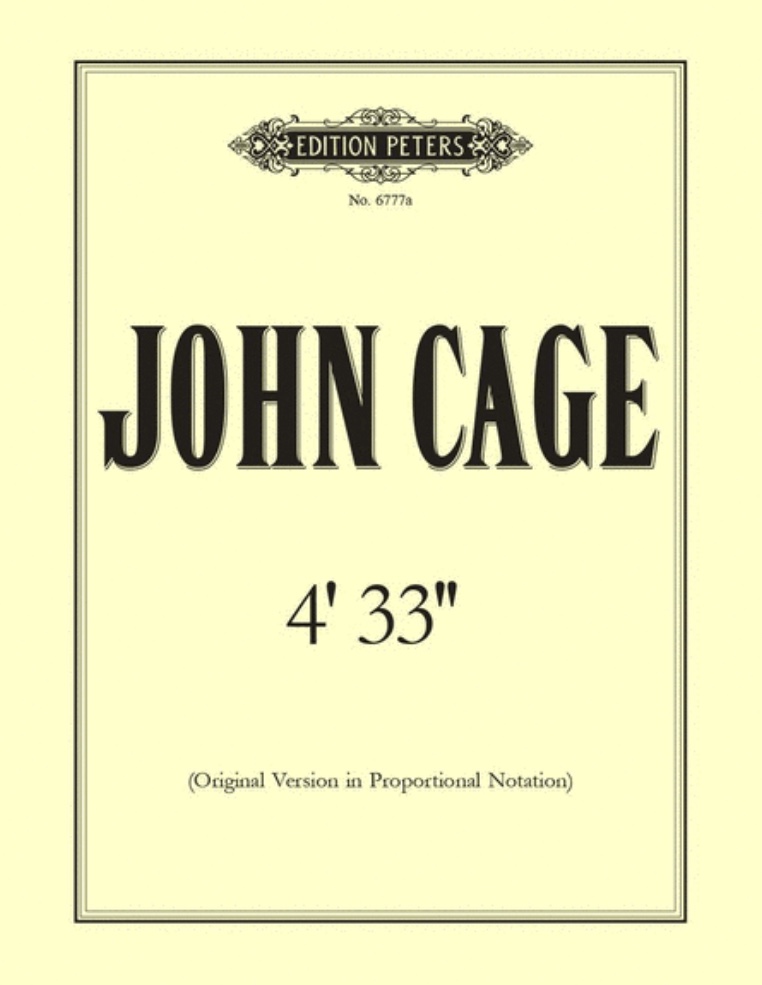 John Cage 4' 33"